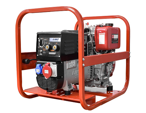 Электроагрегат сварочный REDVOLT АСПДВ 220-6,5/3,5-Т400/230 ВЭ-С с НАКС